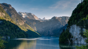 Foto auf Tragetasche - Königssee In Den Alpen - Berchtesgaden oder ...