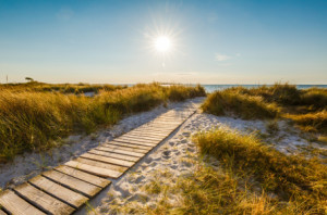 Foto auf Tragetasche - Zum Blauen Meer oder mit Eigenem Foto