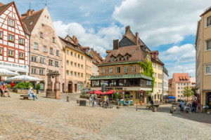Wunschmotiv als Tragetasche - Burgviertel-Nürnberg 06 oder mit Eige...