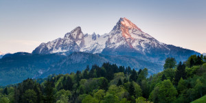 Motiv als Tragetasche - Blick Auf Den Watzmann - Alpen oder mit Eig...