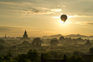 Wunschmotiv auf Tragetasche - Bagan Myanamr oder mit Eigenem Foto