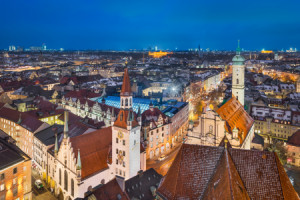 Wunschbild auf Tragetasche - Altstadt Von München oder mit Eigenem ...
