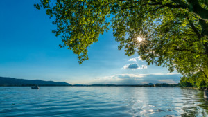 Bilder Tragetasche - Sommer Panorama Bodensee oder mit Eigenem Foto