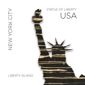 Wunschbild auf Tragetasche - Urban Art Nyc Freiheitsstatue oder mit...