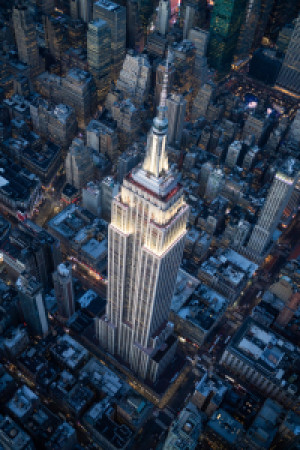 Foto auf Tragetasche - Empire State Building In New York City oder ...