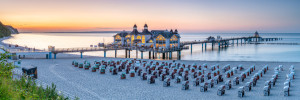 Foto auf Tragetasche - Ostseebad Sellin Auf Der Insel Rügen oder mi...
