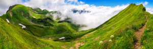 Wunschbild als Tragetasche - Bergpanorama Im Algäu oder mit Eigenem...