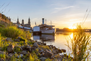 Fotos Tragetasche - Am Elbufer In Dresden oder mit Eigenem Foto