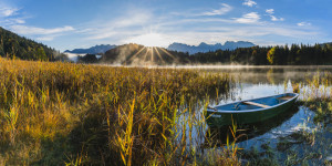 Motiv als Tragetasche - Sonnenaufgang Am Geroldsee oder mit Eigenem...