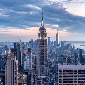 Bilder Tragetasche - Empire State Building In New York City oder mi...