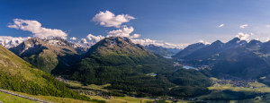 Foto Tragetasche - Engadin Panorama oder mit Eigenem Foto