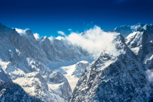 Bild auf Tragetasche - Blick Auf Die Zugspitze oder mit Eigenem Foto