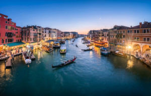 Fotos Tragetasche - Venedig Canal Grande Am Abend oder mit Eigenem ...