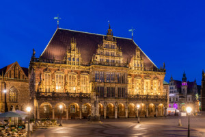 Tragetasche - Rathaus Am Marktplatz In Bremen oder mit Eigenem Foto