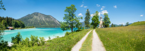 Wunschmotiv als Tragetasche - Wanderweg Halbinsel Zwergern Am Walch...