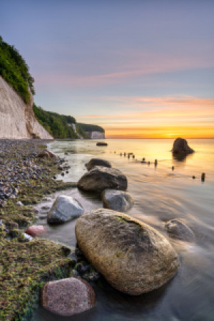 Bilder Tragetasche - Sonnenaufgang An Der Kreideküste Auf Rügen ode...