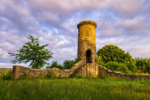 Motiv auf Tragetasche - Schreckenbergturm Im Erzgebirge oder mit Ei...