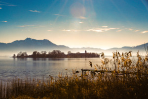 Tragetasche - Lichtstimmung Am Chiemsee Mit Blick Zur Fraueninse od...