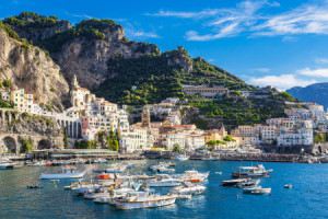 Tragetasche - Blick Auf Amalfi oder mit Eigenem Foto