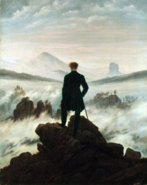 Motiv Tragetasche - C D Friedrich Wayfarer C 1818 oder mit Eigenem ...