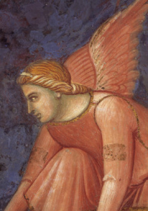 Motiv auf Tragetasche - A Lorenzetti Buon Governo Angel Fresco oder...