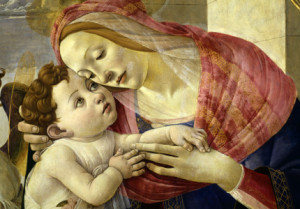 Wunschmotiv auf Tragetasche - Botticelli Workshop Madonna W Angels ...