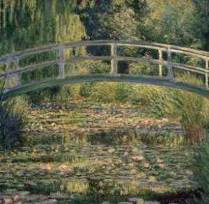 Motiv auf Tragetasche - Claude Monet Der Seerosenteich oder mit Eig...