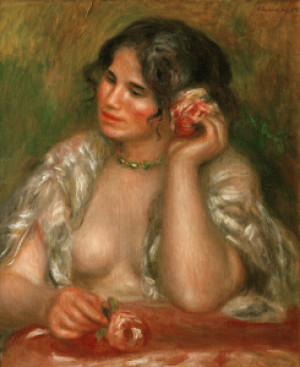 Wunschbild Tragetasche - Renoir Gabrielle A La Rose 1911 oder mit E...