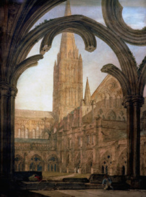 Foto Tragetasche - W Turner Salisbury Cathedral 1802 oder mit Eigen...