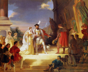 Tragetasche - Francois I With Leonardo Da Vinci oder mit Eigenem Foto