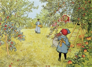 Wunschbild Tragetasche - The Apple Harvest oder mit Eigenem Foto