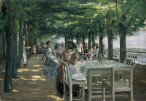 Bild Tragetasche - Theterraceattherestaurantjacobinnienstedtenonthe...