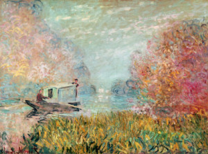 Motiv auf Tragetasche - The Boat Studio On The Seine 1875 oder mit ...
