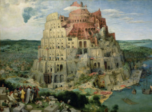 Foto Tragetasche - Tower Of Babel 1563 oder mit Eigenem Foto