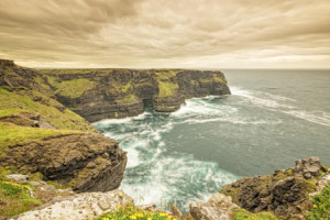 Bild auf Türfolie - Cliffs Of Moher Im Abendlicht oder mit Eigenem ...