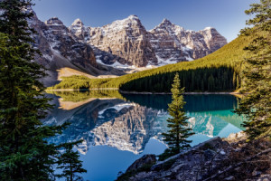 Bild Türfolie - Moraine Lake oder mit Eigenem Foto