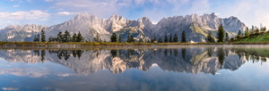 Motiv Türfolie - Wilder Kaiser Tirol oder mit Eigenem Foto