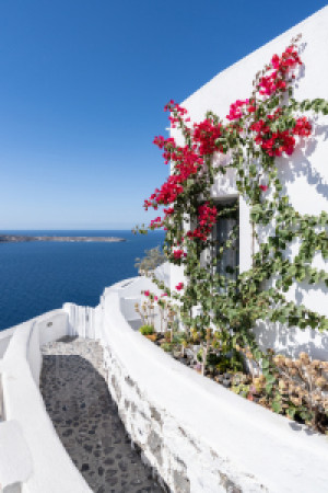 Bilder Türfolie - Oia Im Sommer oder mit Eigenem Foto