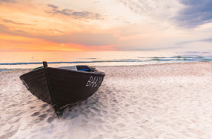 Wunschbild Türfolie - Strandbett oder mit Eigenem Foto