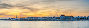Motiv als Türfolie - Travemünde Skyline oder mit Eigenem Foto
