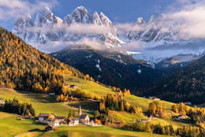 Bilder Türfolie - Villnösstal Südtirol oder mit Eigenem Foto