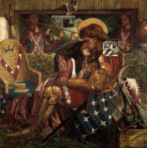 Wunschbild als Türfolie - Rossetti Marriage Of George And Sabra ode...