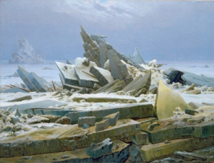Wunschmotiv als Türfolie - The Polar Sea 1824 oder mit Eigenem Foto