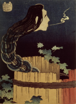 Bild auf Türfolie - Japanese Ghost oder mit Eigenem Foto