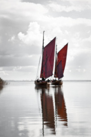Wunschbild Untersetzer - Zeesenboote oder mit Eigenem Foto