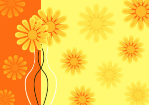 Motiv als Untersetzer - Sommerblumen oder mit Eigenem Foto