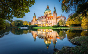 Wunschbild als Untersetzer - Rathaus Hannover oder mit Eigenem Foto