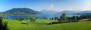 Motiv Untersetzer - Tegernseeblick Kaltenbrunn oder mit Eigenem Foto