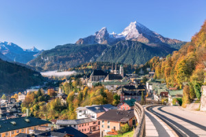 Foto Untersetzer - Watzmann Über Berchtesgaden oder mit Eigenem Foto