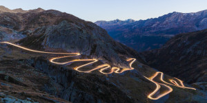 Motiv auf Untersetzer - Gotthardpass oder mit Eigenem Foto